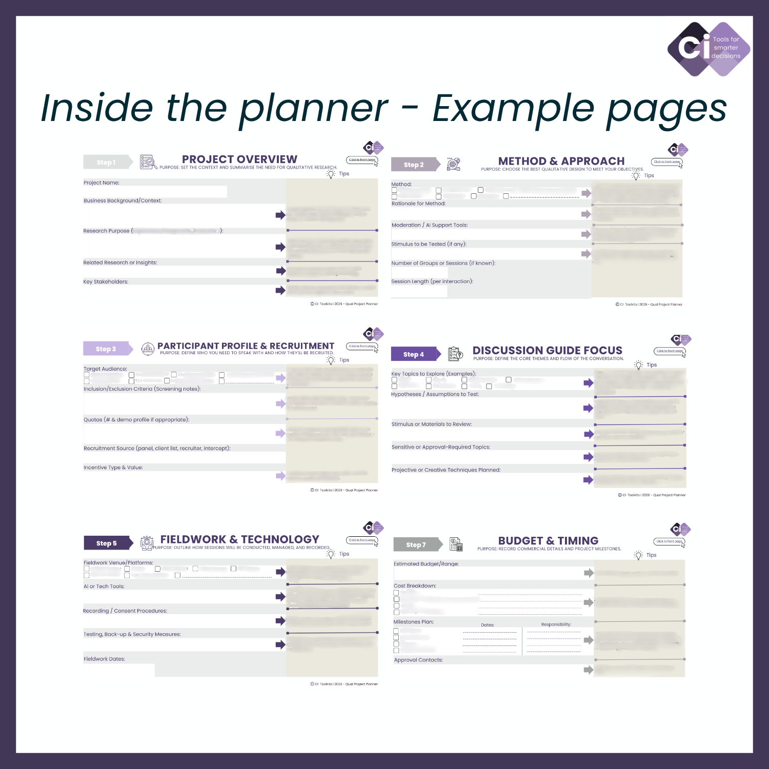 Qual Planner